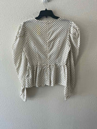 English Factory Cream and Black Size M Shirt