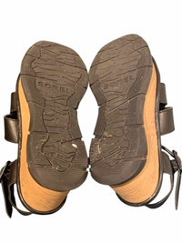 Sorel Black Size 8 Sandals