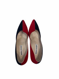 Manolo Blahnik black and red Size 38.5 Shoes