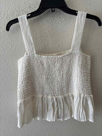 Carolina K White Multi Size M Tank Top