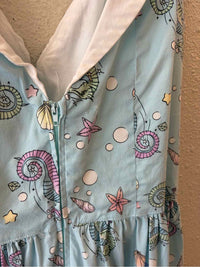 Hell Bunny Aqua Multi Size M Dress