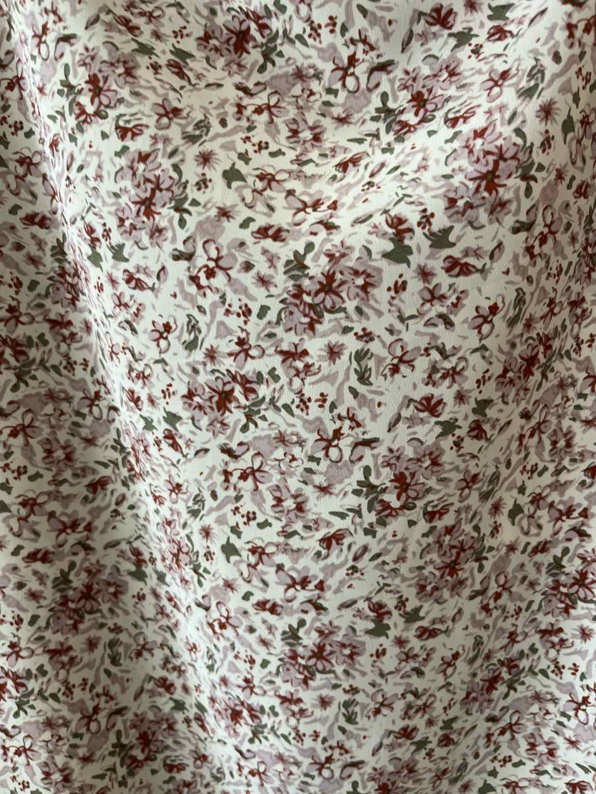 Grade & Gather White Multi Size S Skirt