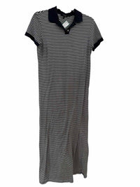 Theory Navy and White Size S Dress
