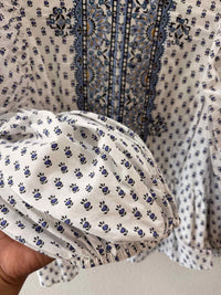 by Anthropologie White Multi Size L Shirt