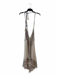 Anisa Spain White and Brown Size OS Dress