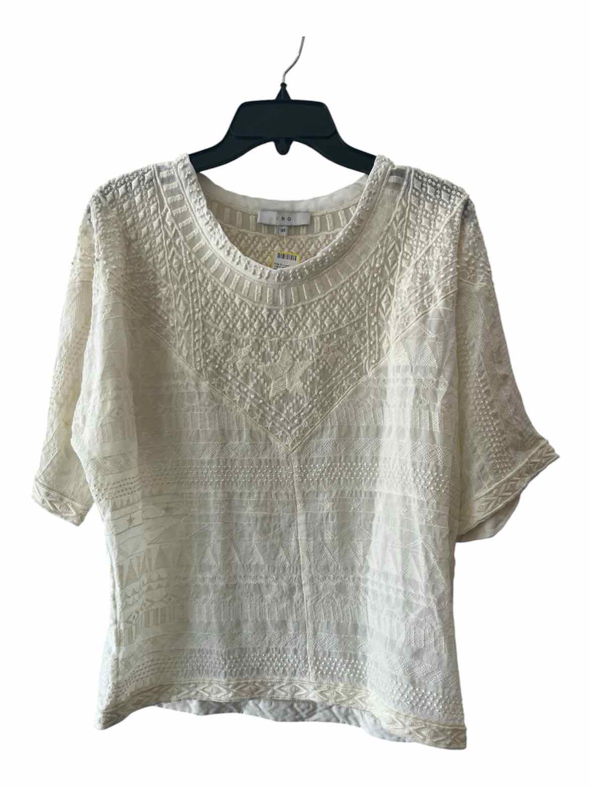 IRO Ivory Size 36 Shirt