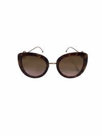 Fendi Gold and Brown Sunglasses