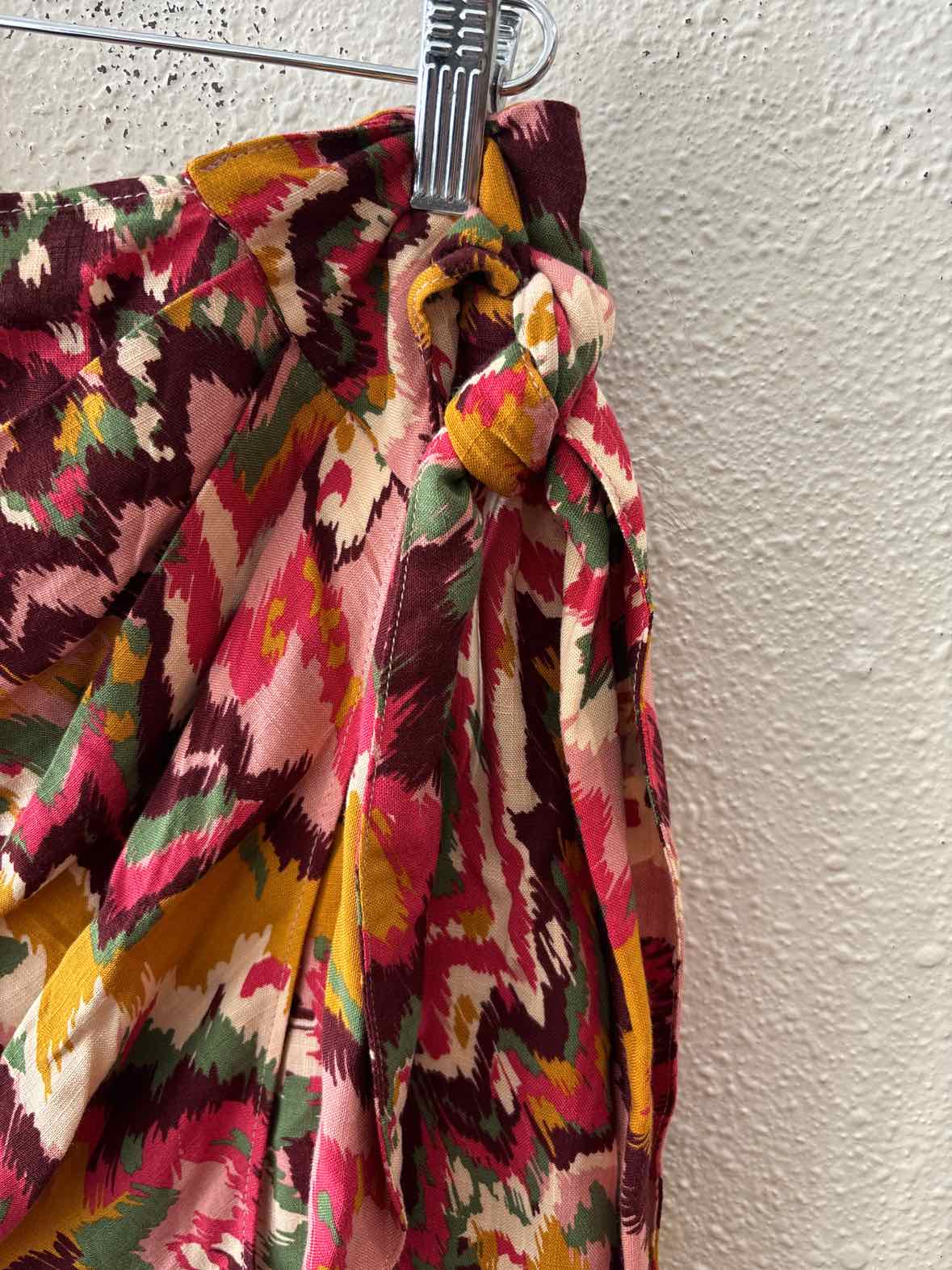 Zara Burgundy Size S Skirt