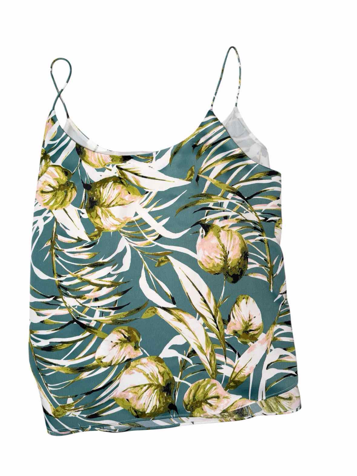 bar III Green and Teal Size XXL Shirt