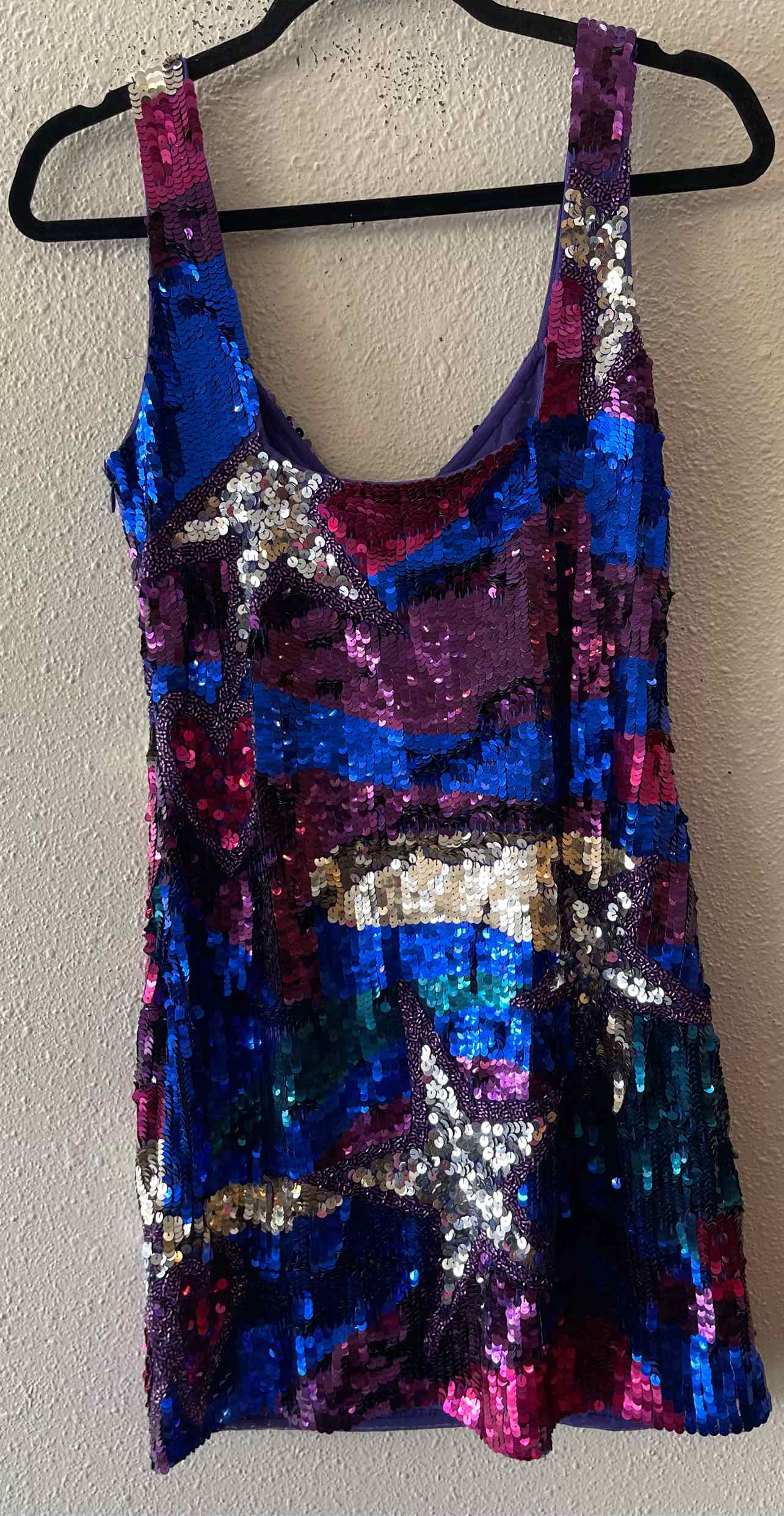 Nasty Gal Purple Multi Size 2 Dress
