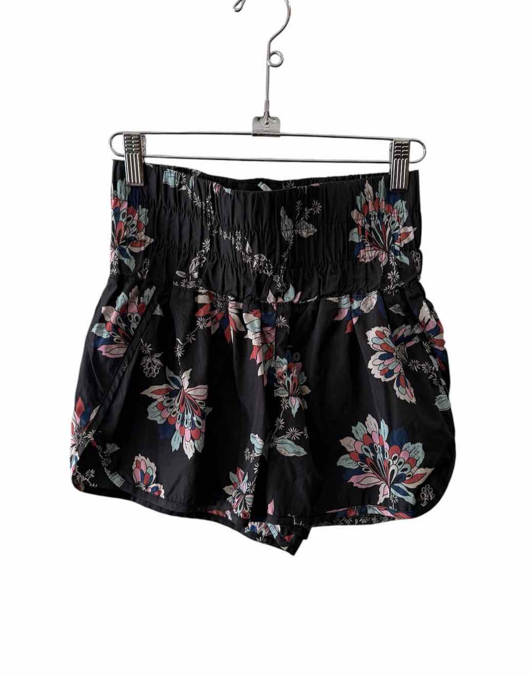 Free People Movement Black Multi Size S Shorts