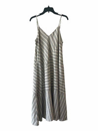 Grade & Gather Cream and Gray Size S Dress
