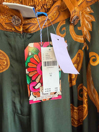 Farm for Anthropologie Green and Gold Size M Pants