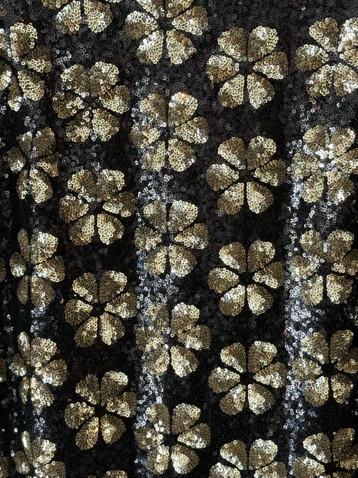 Show Me Your MuMu Black and Gold Size S Dress