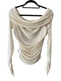 Shona Joy Ivory Size M Shirt
