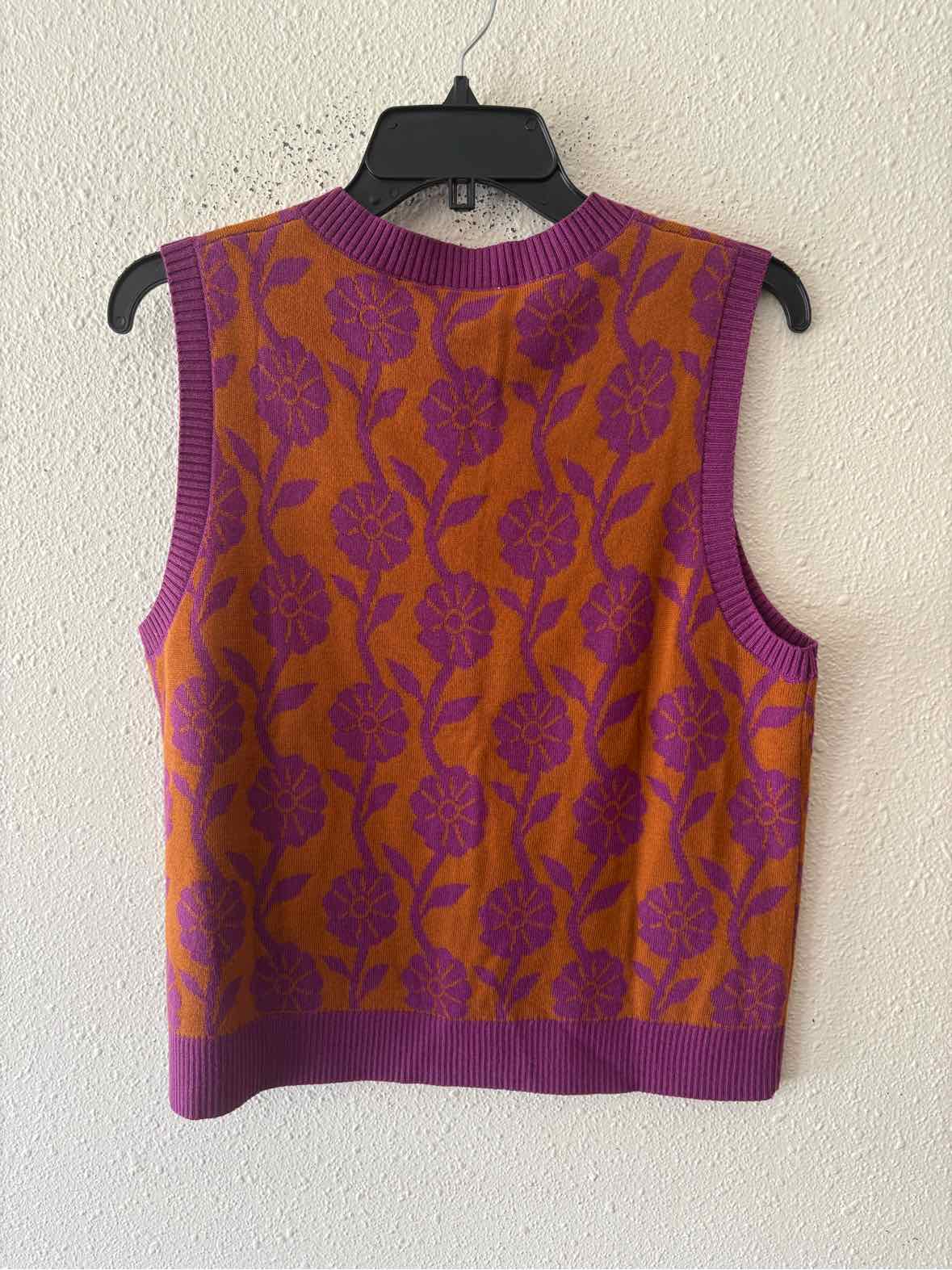 by Stacy London Purple and orange Size S Tank Top