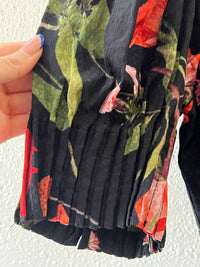 Ted Baker Black Multi Size 0 Dress