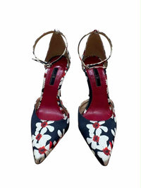 Carolina Herrera navy white red Size 38 Shoes