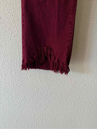Simkhai Burgundy Size 29 Jeans