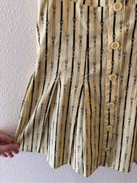 Reformation Cream Multi Size 2 Dress
