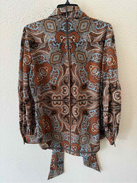 Alex Marie brown and blue Size S Shirt