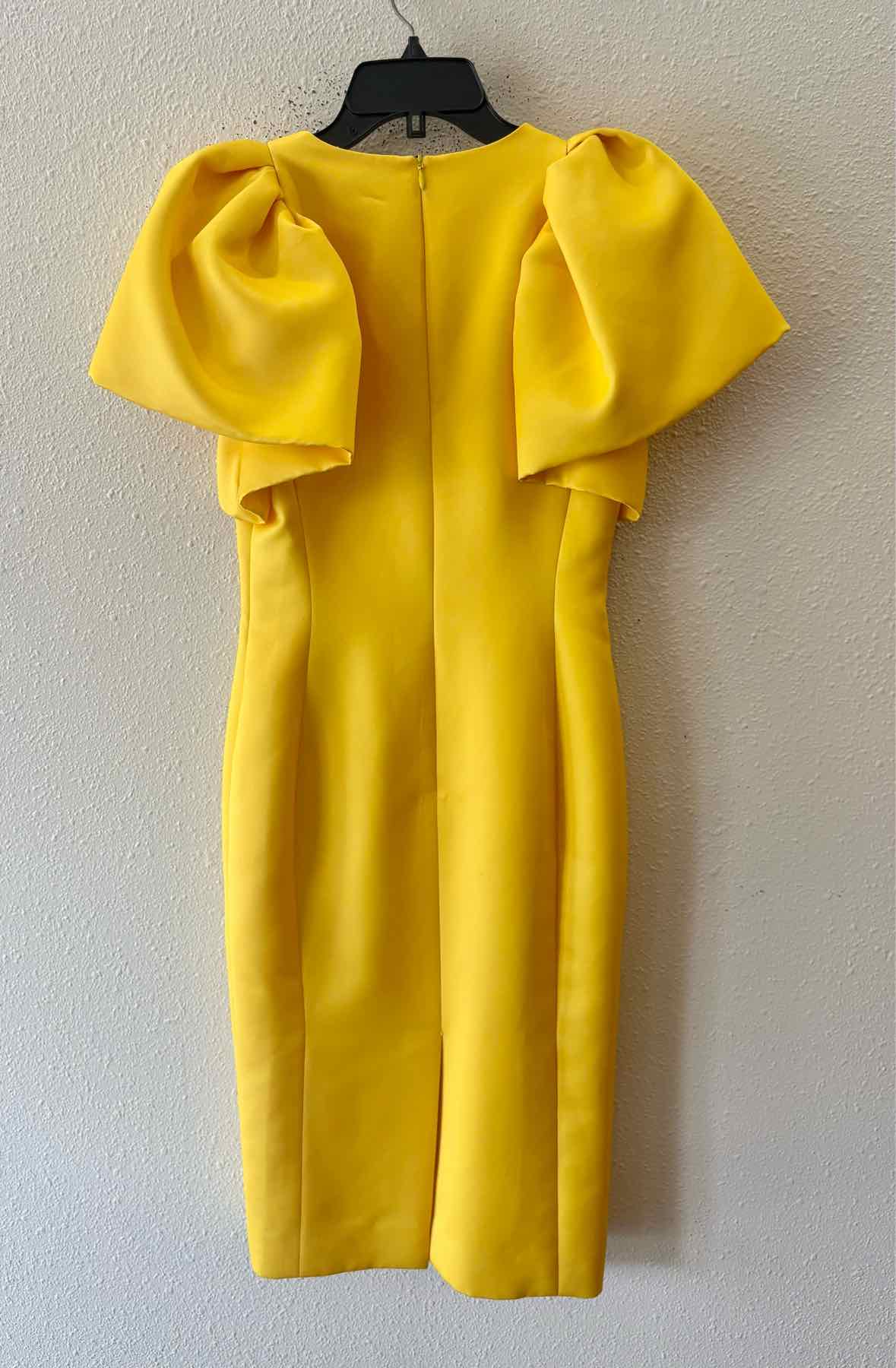 Leo Lin Yellow Multi Size 2 Dress