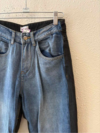superdown Blue and Black Size S Jeans