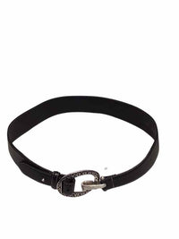 Brighton Black & Silver Belt