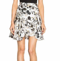 A.L.C. white black and blue Size 2 Skirt
