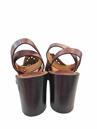 Chloe Burgundy Size 10 Shoes