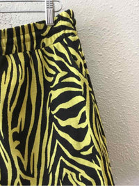 Queen of Sparkles Yellow and Black Size L Shorts
