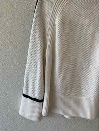 Ann Taylor White and black Size S Sweater
