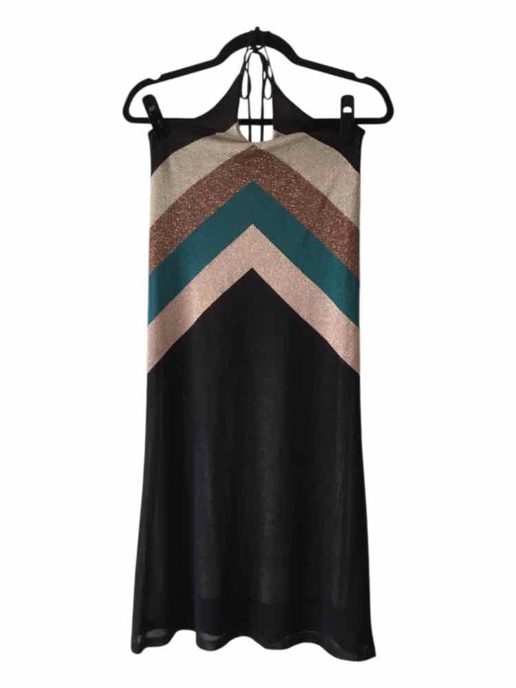 Ottod' Ame Black Multi Size 6 Dress