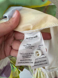 ALEMAIS White Multi Size 4 Dress