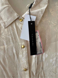 T Tahari Ivory Size L Shirt