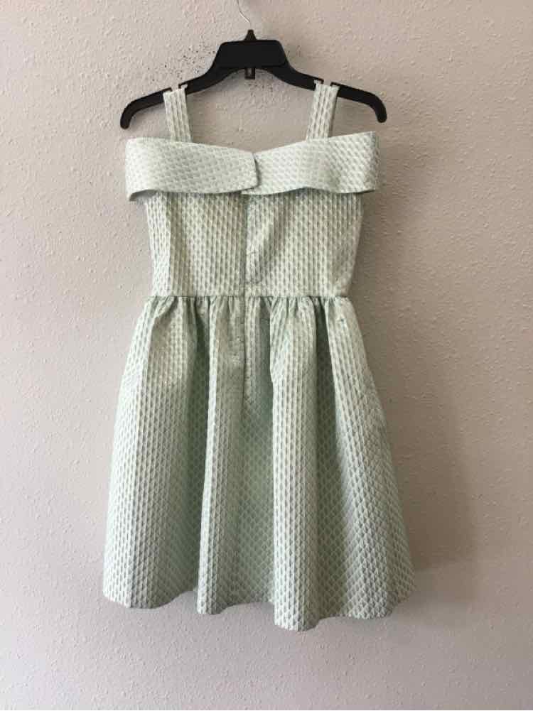 Belle Badgley Misch. Light Blue and Gold Size 14 Dress