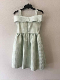 Belle Badgley Misch. Light Blue and Gold Size 14 Dress