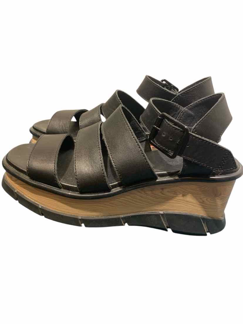 Sorel Black Size 8 Sandals