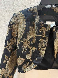 Joseph Ribkaff Black and tan Size 4 Jacket