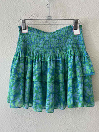 Ramy Brook Green and Blue Size XS Skirt