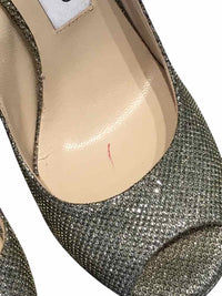 Jimmy Choo Silver & Sparkle Size 36 Shoes