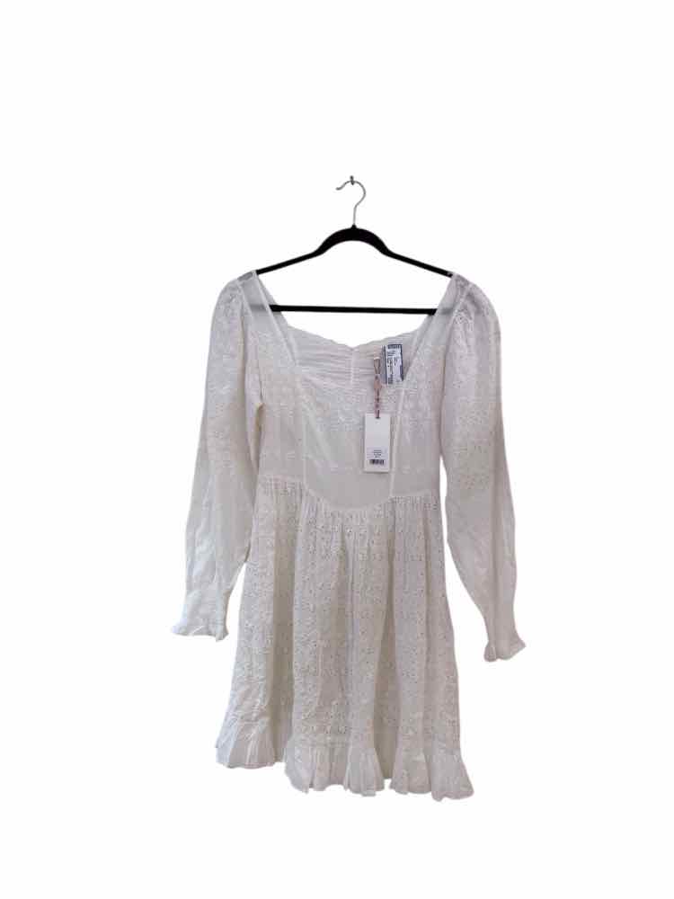 Love Shack Fancy White Size 4 Dress
