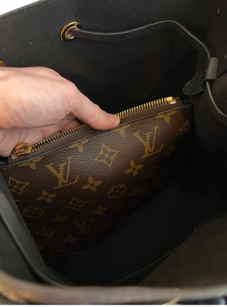 Louis Vuitton NeoNoe Bucket Bag Brown multi Handbag