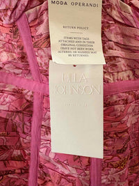 ULLA JOHNSON Pink and Cream Size 0 Dress