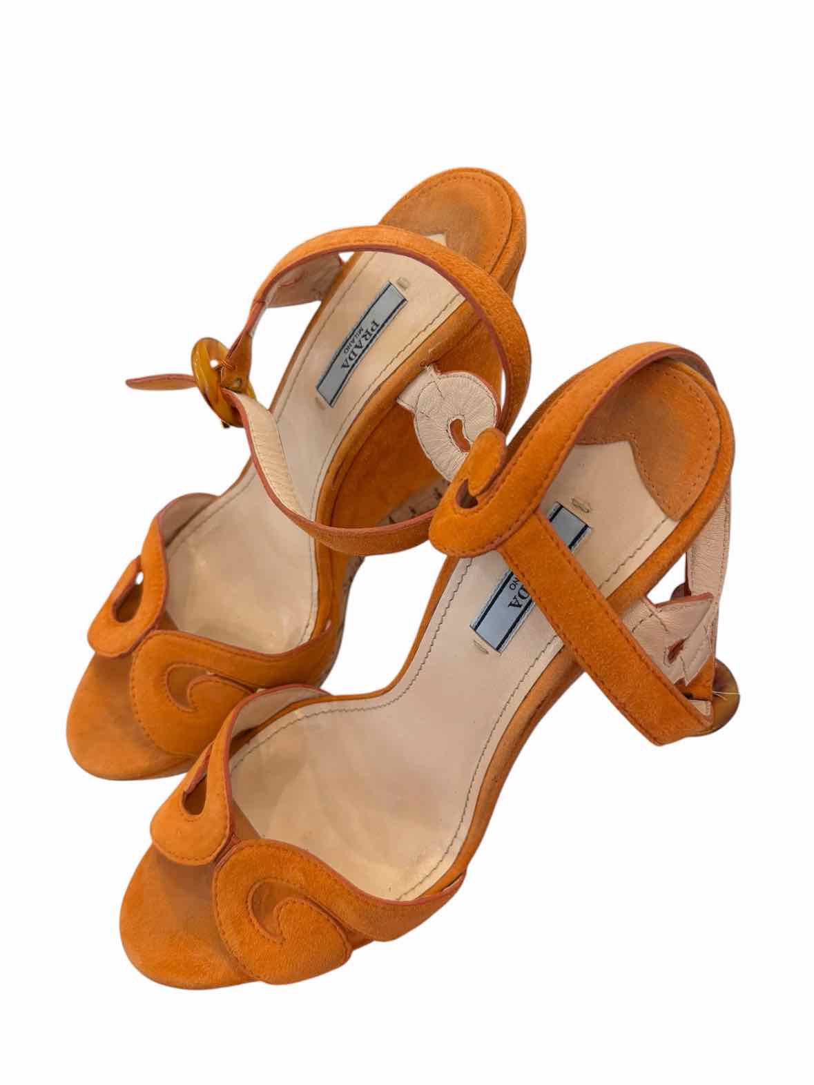 Prada Orange Size 40 Shoes