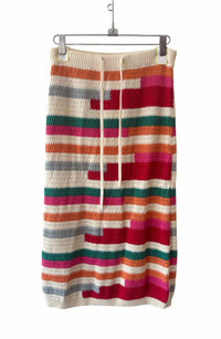 See and Be Seen Cream Multi Size S Skirt
