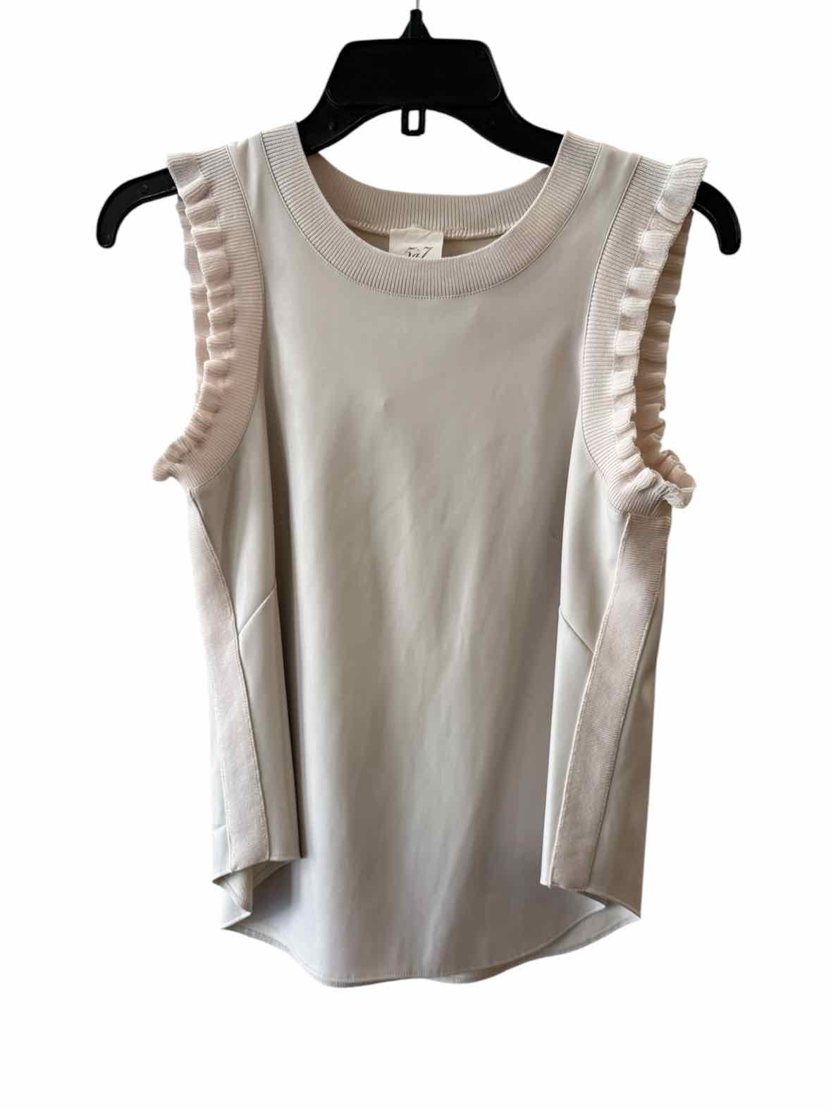 cinq a sept Cream Size XXS Shirt