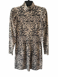 La vie by rebecca tayl;or beige and black Size XS Dress