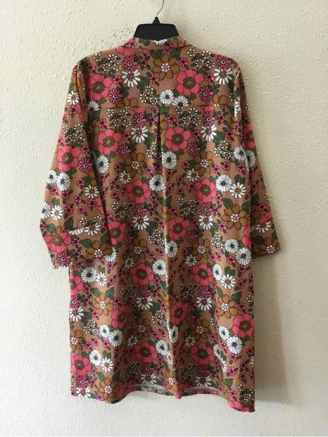 Smith & Quinn Brown multi Size L Dress