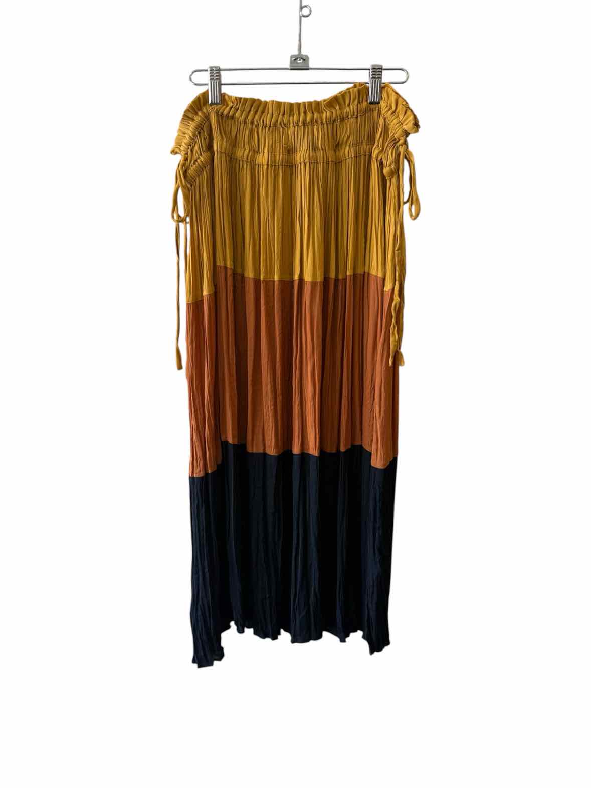Current Air Yellow and Orange Size L Skirt